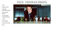 Tablet Screenshot of paulthomasshoes.com